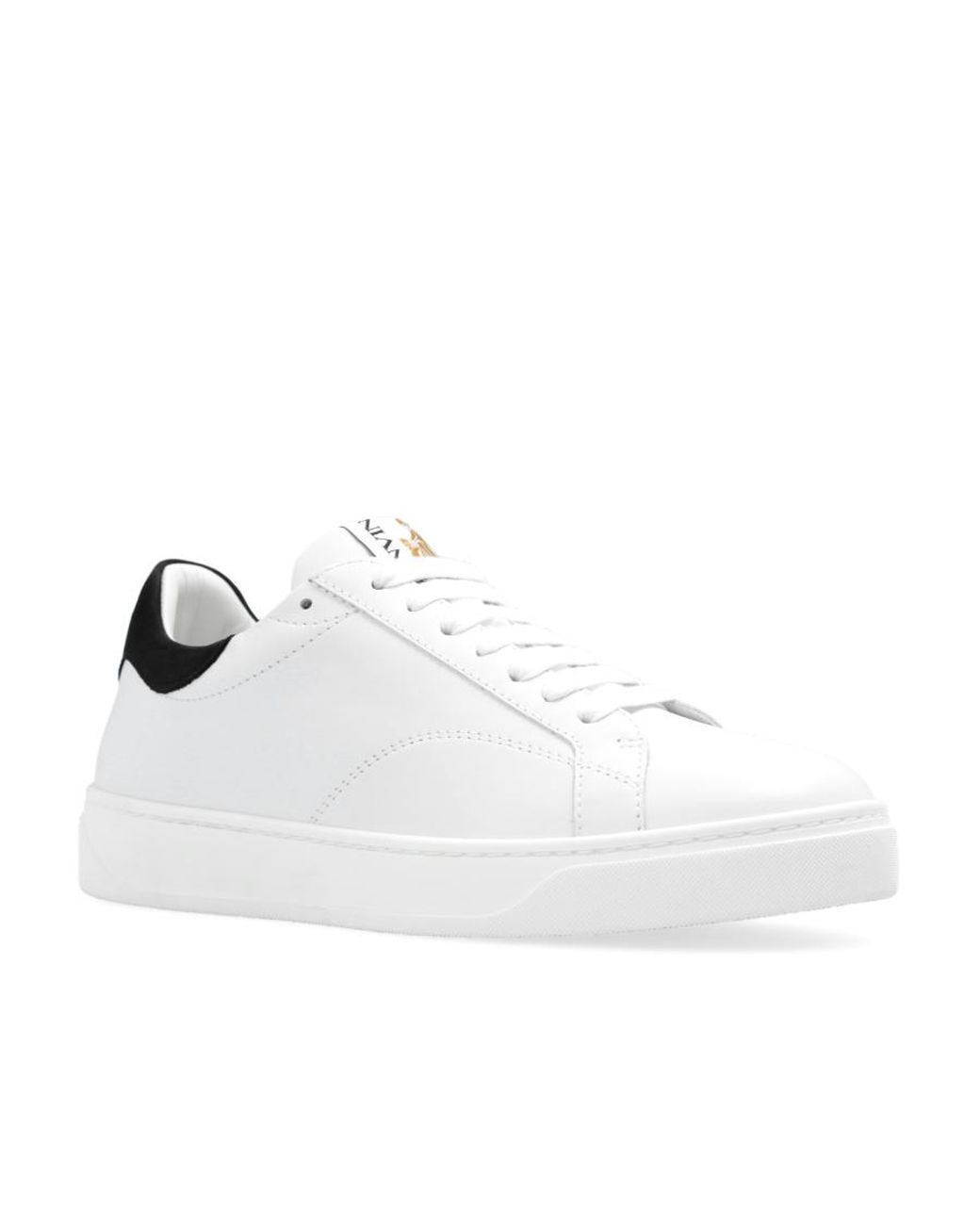 Lanvin White Low-Top Sneakers