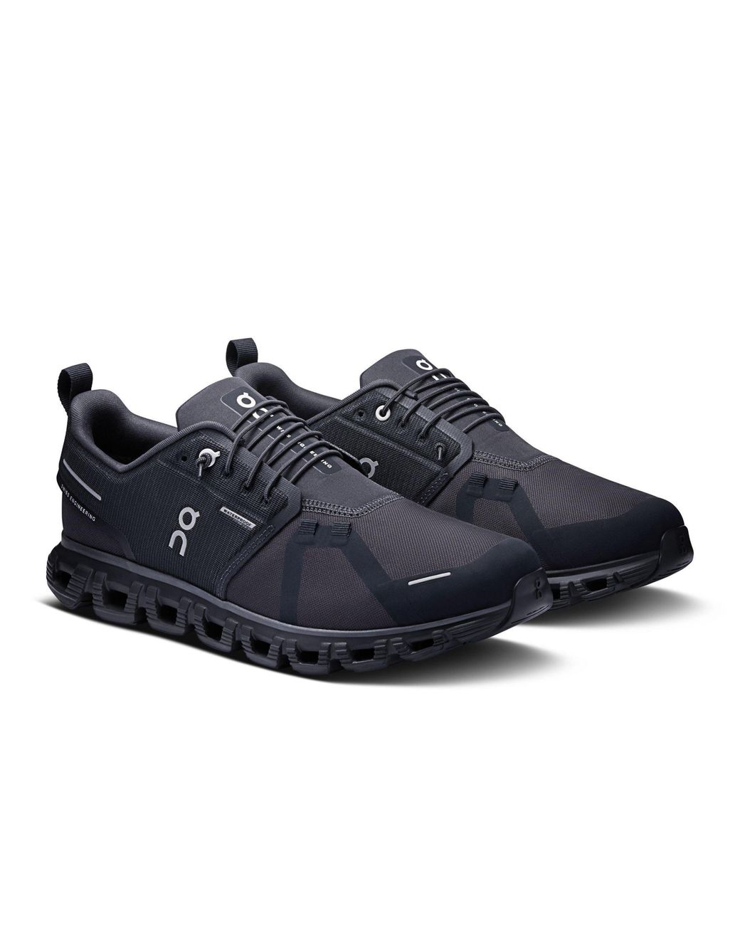 On Shoes Blue Waterproof Mesh Lace-Up Sneakers for men