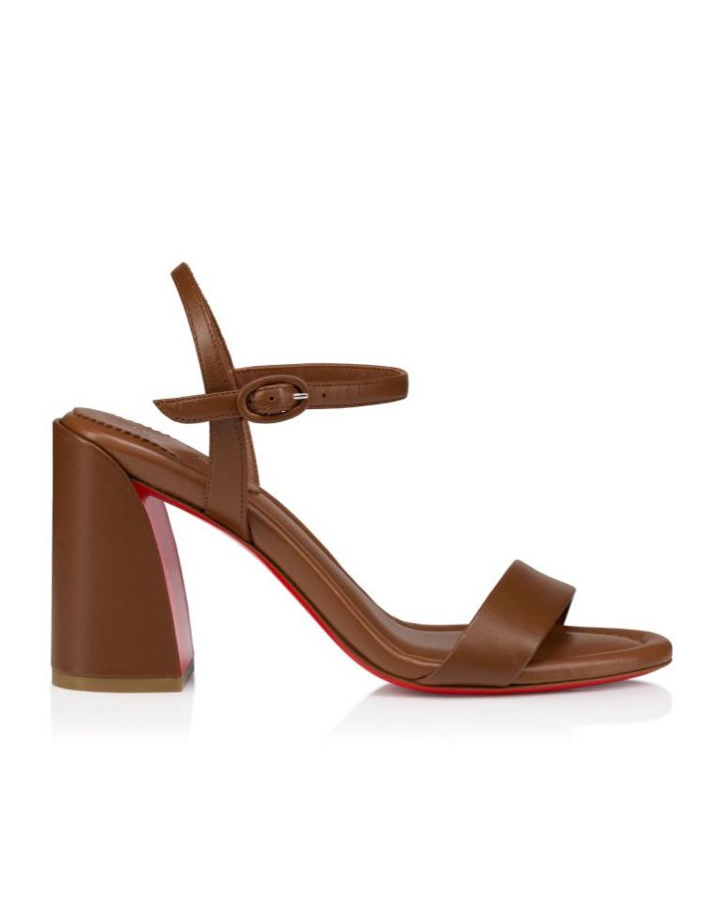 Christian Louboutin Brown Jane 85 Mm Sandals