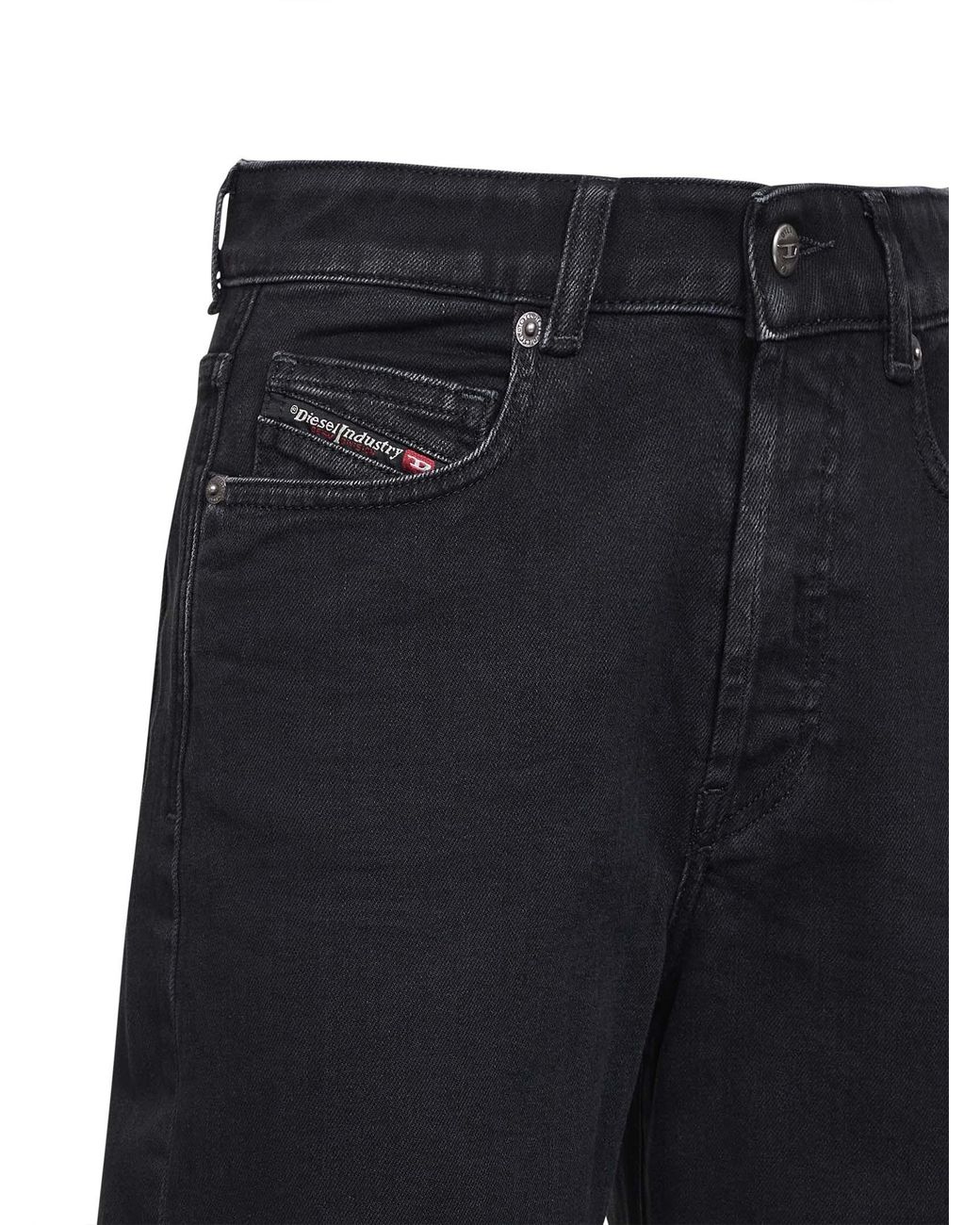 DIESEL Black 1971-D-Sent Straight Leg Jeans