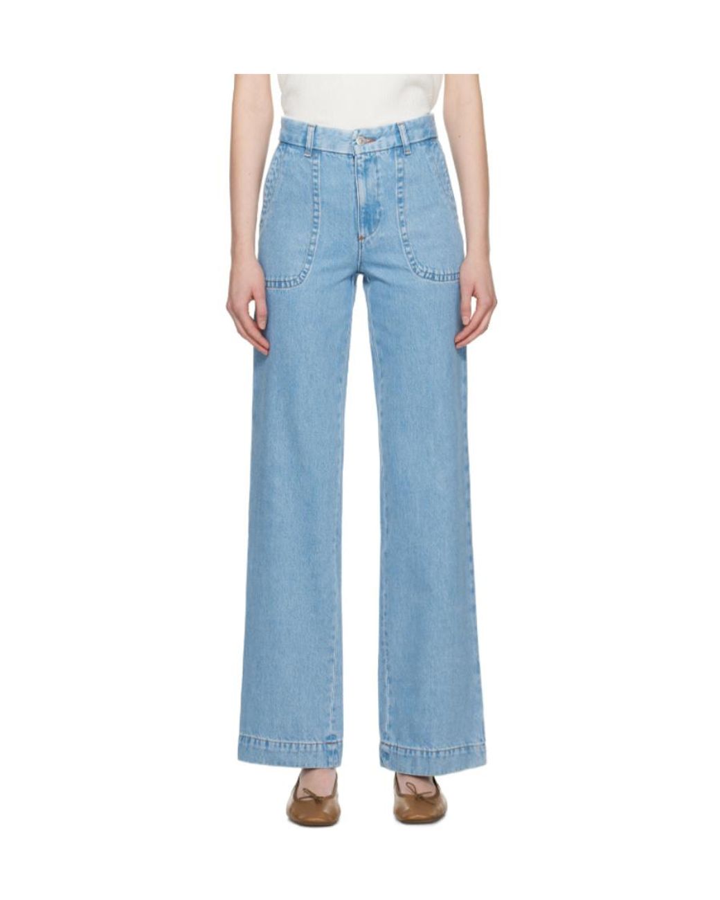 A.P.C. . Blue Seaside Jeans