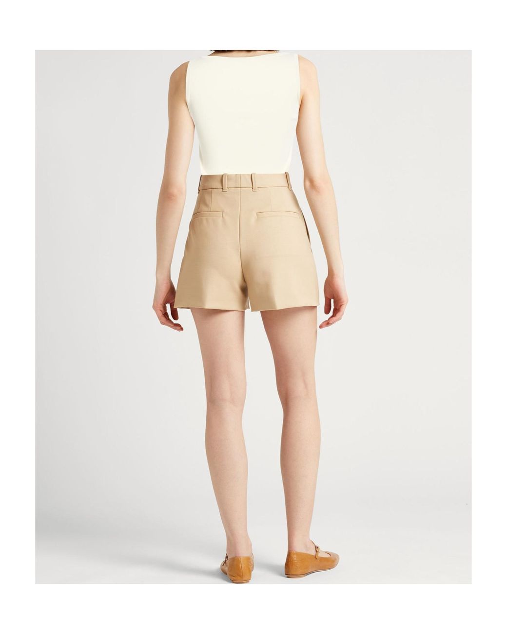Max Mara Natural Square Neck Vest
