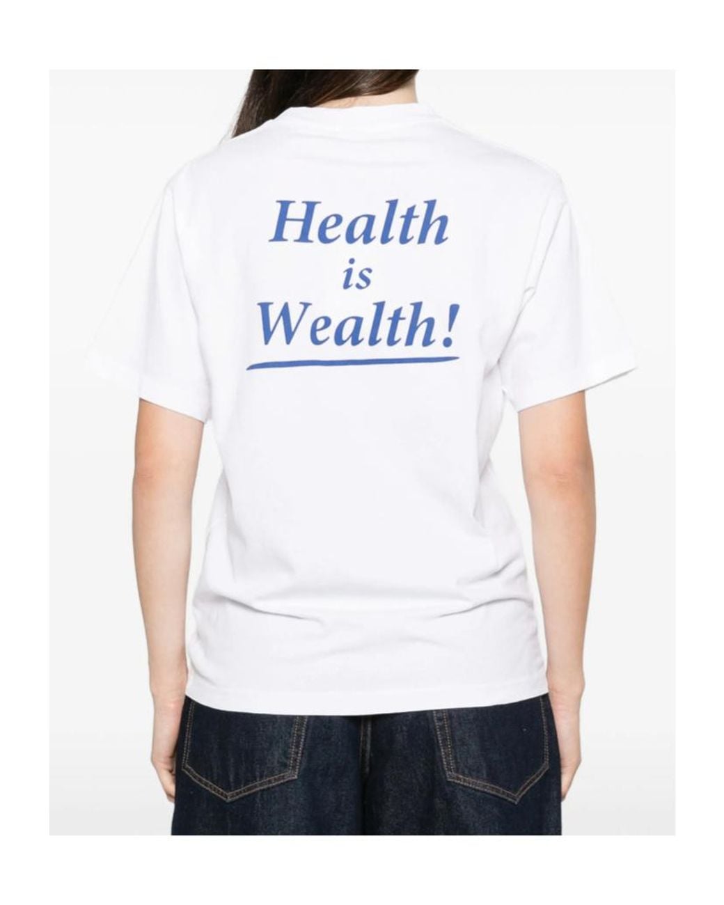 Sporty & Rich Blue Short-Sleeved T-Shirt
