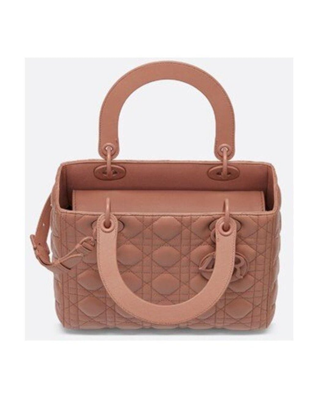 Dior Pink Medium Lady Bag