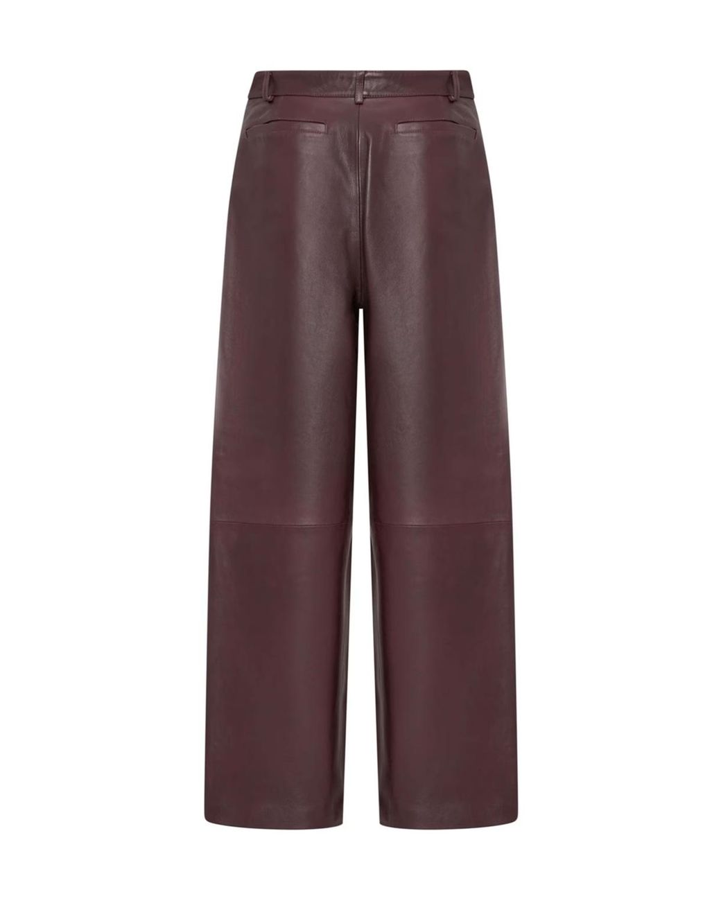 St. Agni Purple Zipper Detail Track Pants