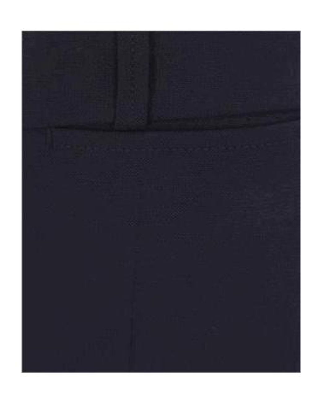 Chloé Blue Belt Loop Wool Bell Bottoms