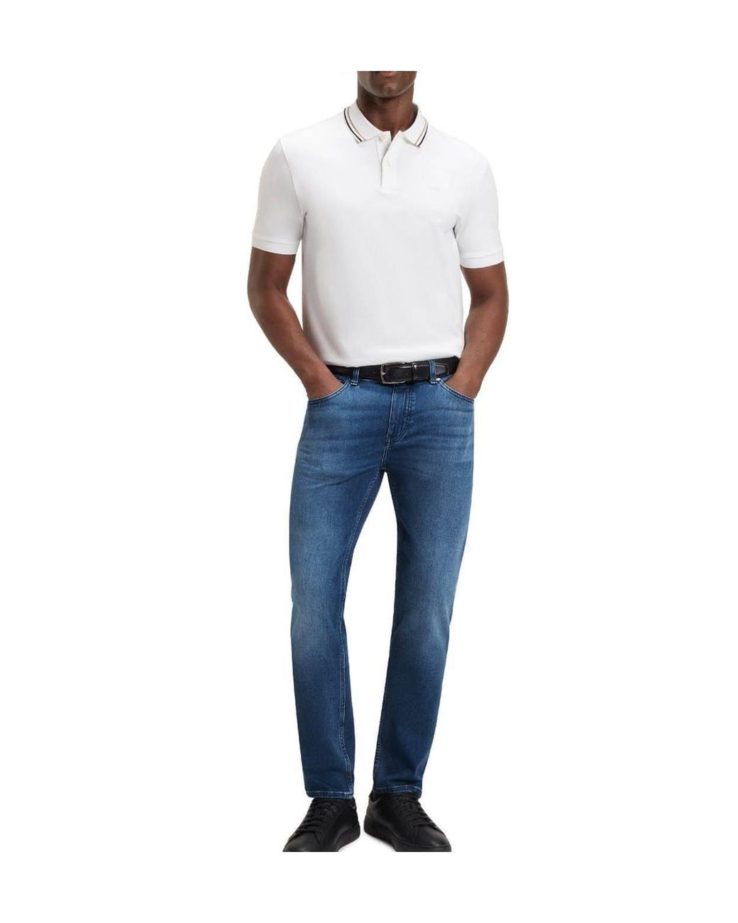 Boss Blue Slim-Fit Jeans for men