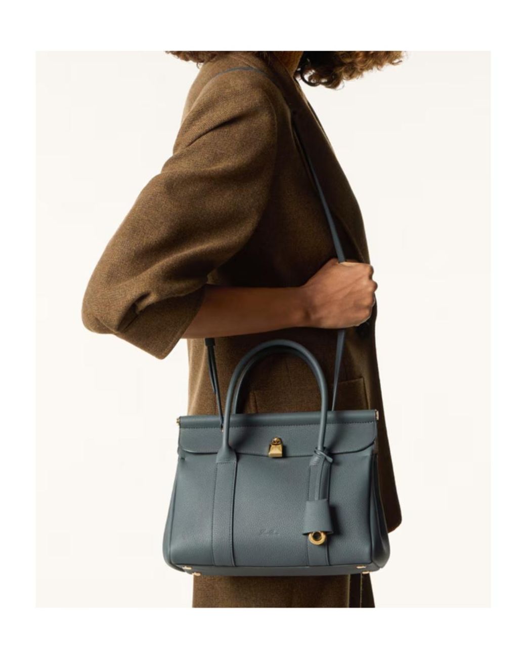Loro Piana Gray Loom Bag L25