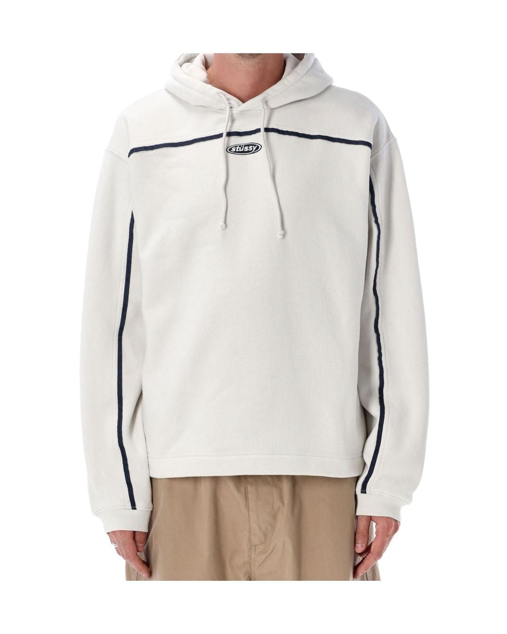 Stussy Gray Long Sleeve Sweatshirt for men