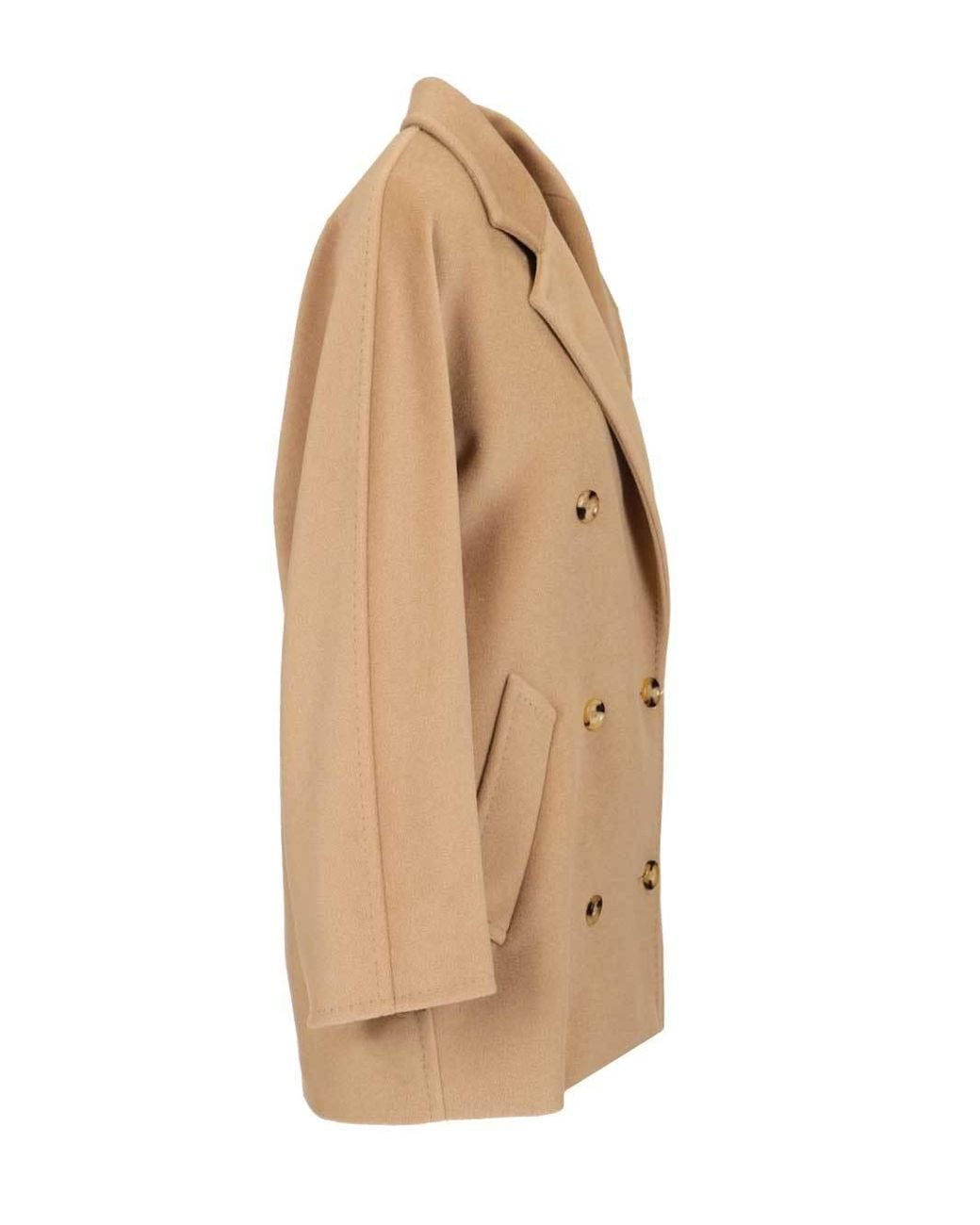 Max Mara Natural 101801 Short Icon Coat