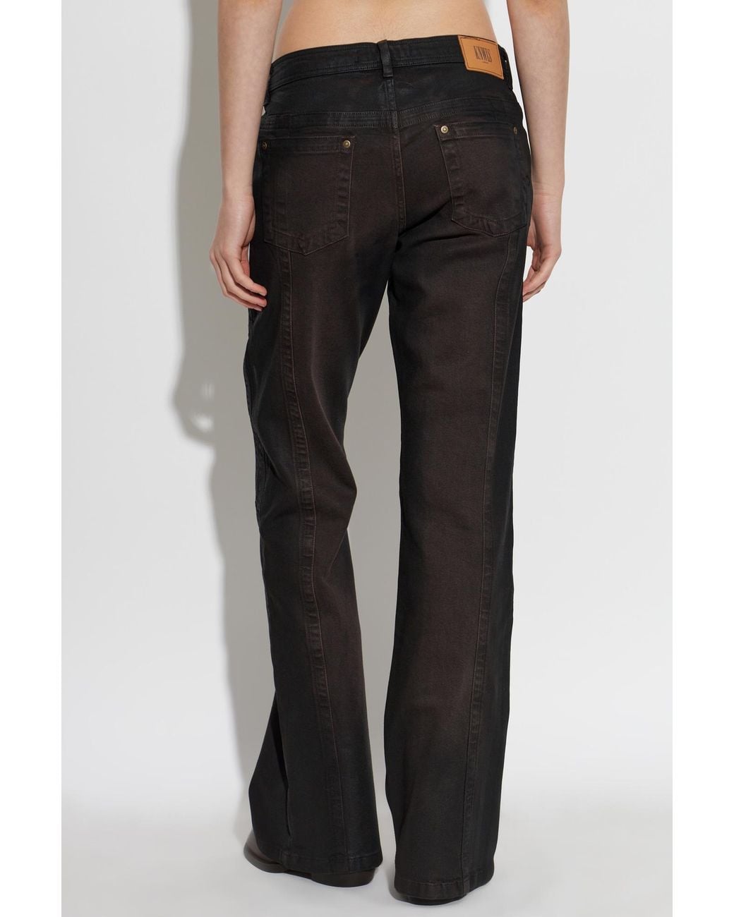 KNWLS Black Belt-Loop Jeans