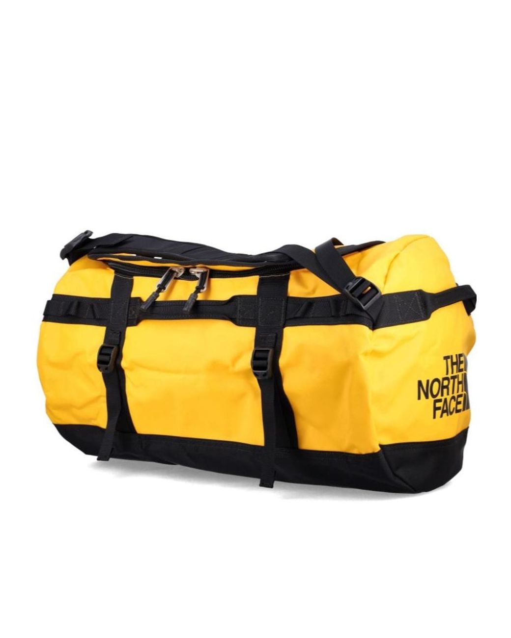 The North Face Yellow Travel Bag for men