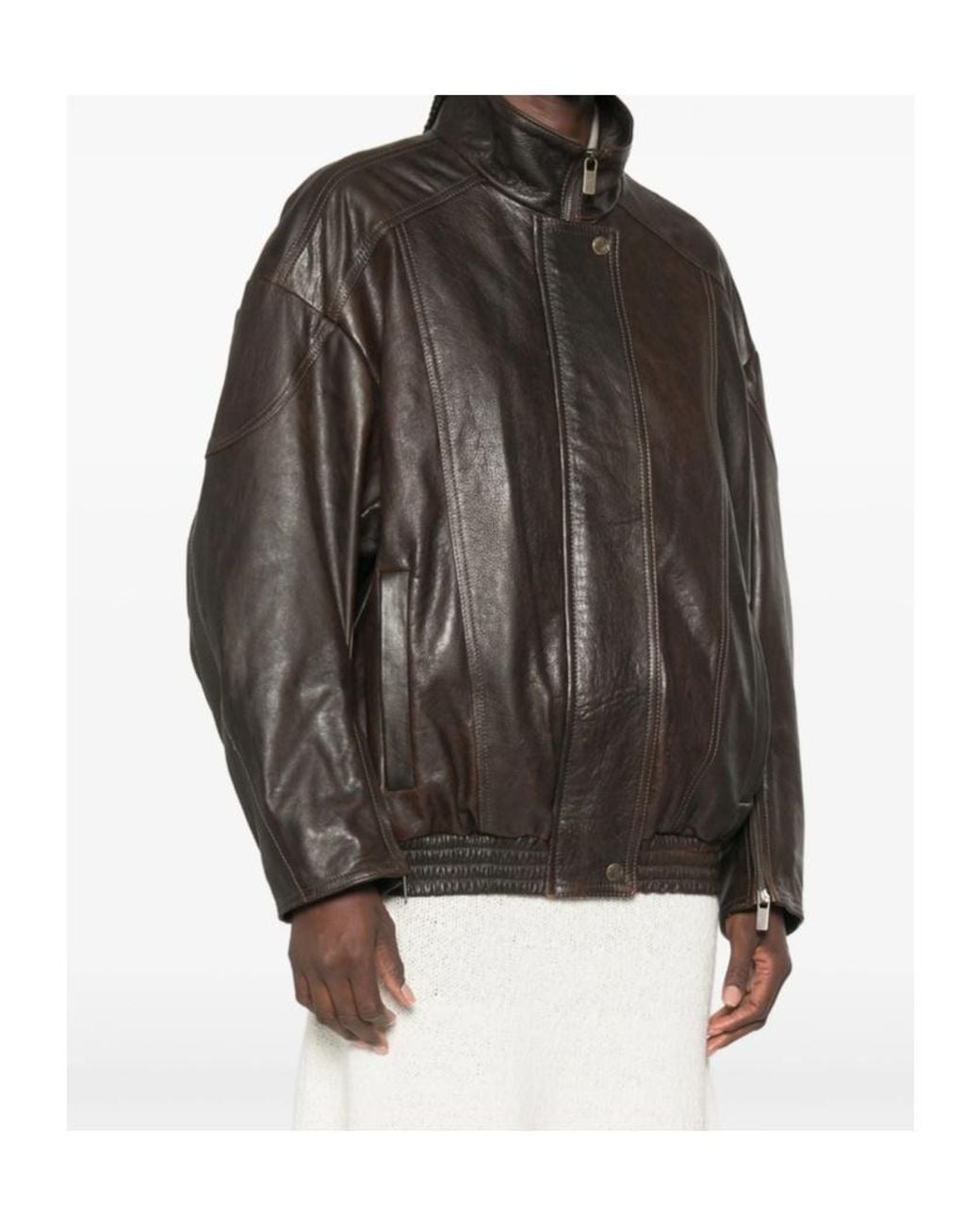 Salvatore Santoro Brown Long-Sleeve Jacket