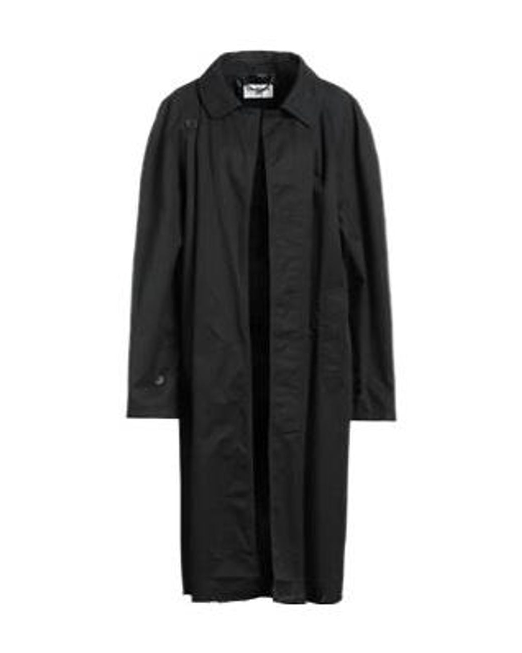 Balenciaga Black Solid-Color Long Coat