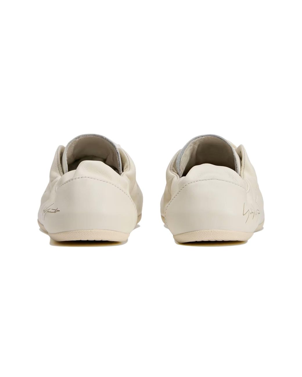 Y-3 White Stan Low Pro Lace-Up Sneakers
