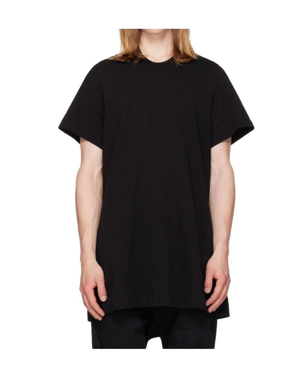 Julius Black Flare T-Shirt for men