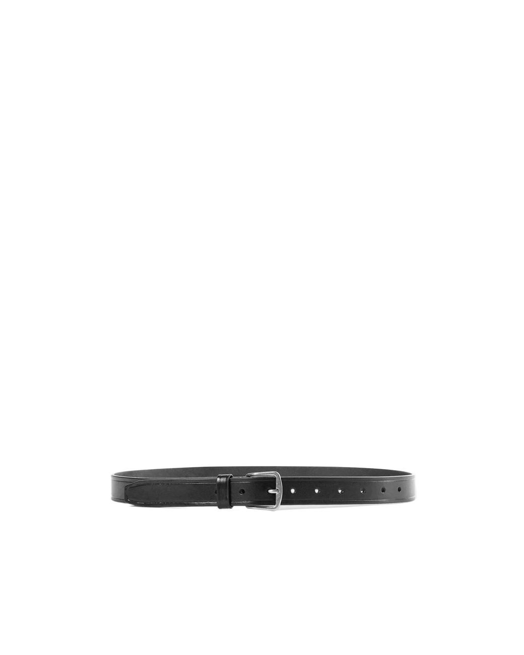 Ann Demeulemeester White Willow Belt for men