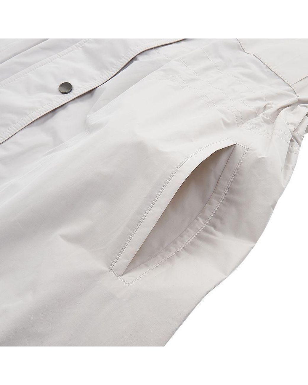 Brunello Cucinelli Gray Hooded Jacket