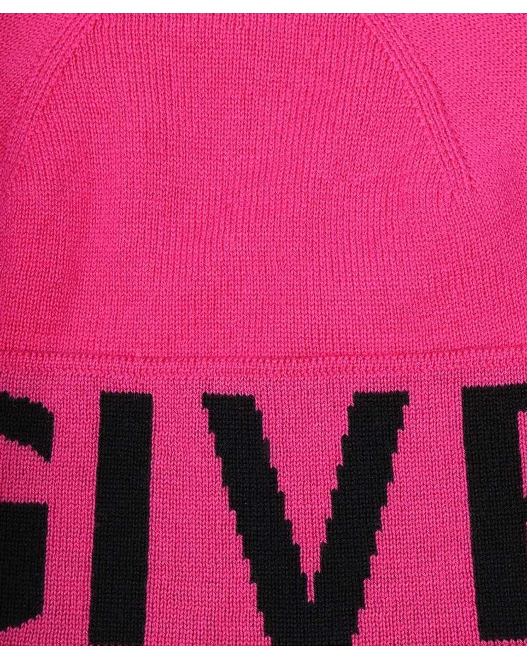 Givenchy Pink Logo Hat for men