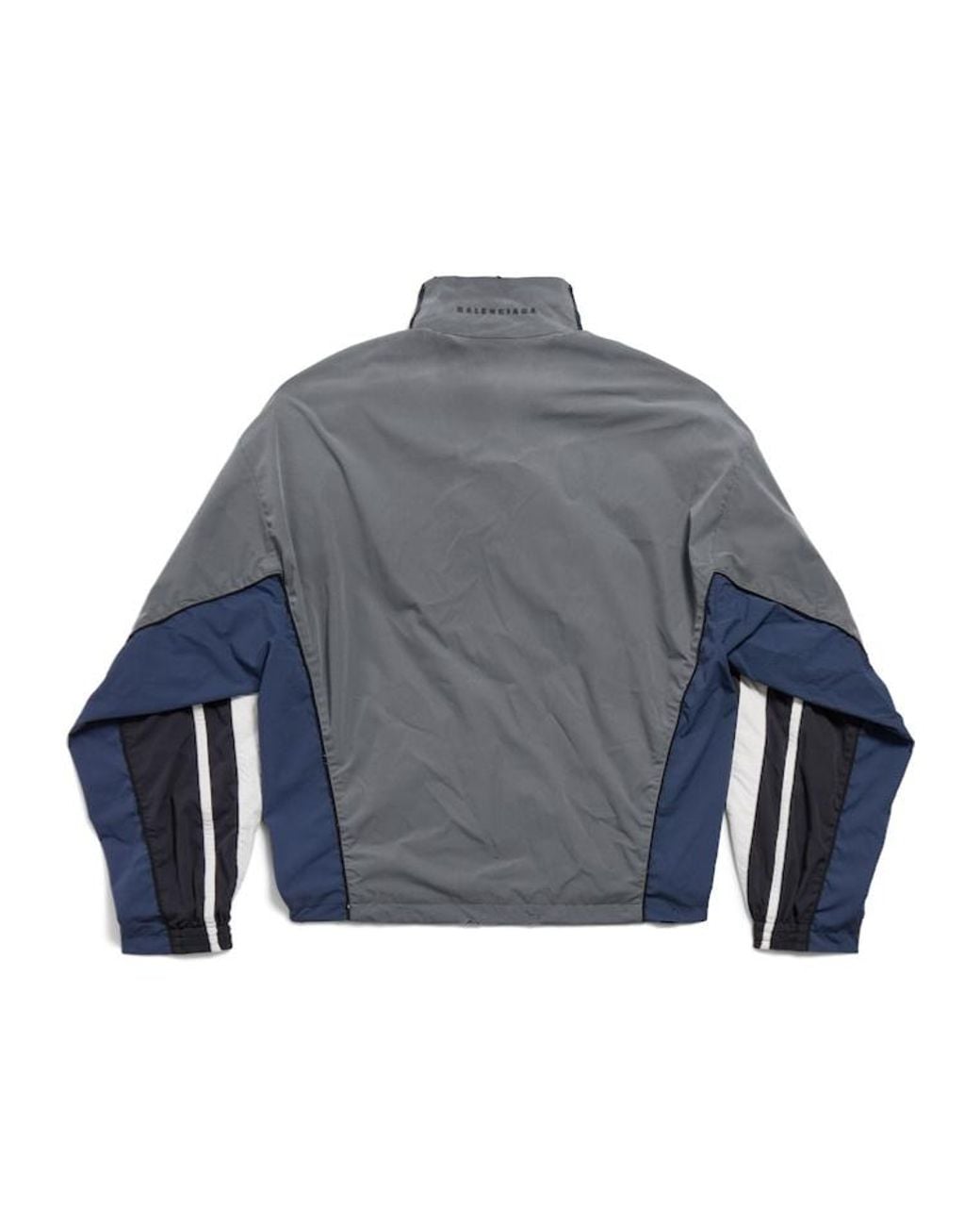 Balenciaga Blue 50/50 Faded Technical Tracksuit Jacket for men