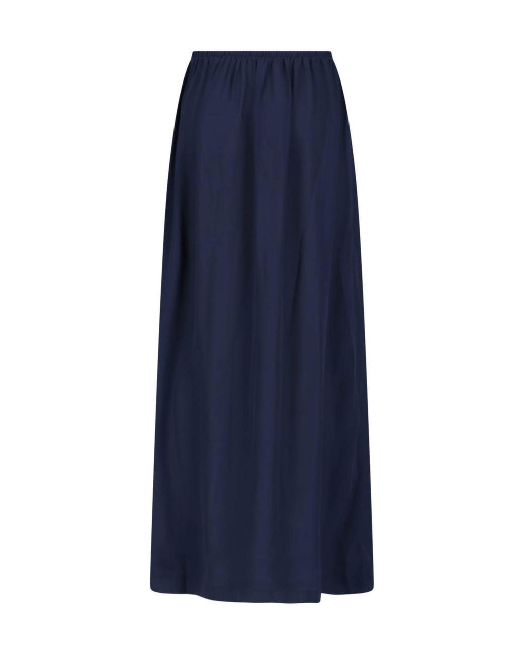 Frankie Shop Blue Elastic-Waist Skirt