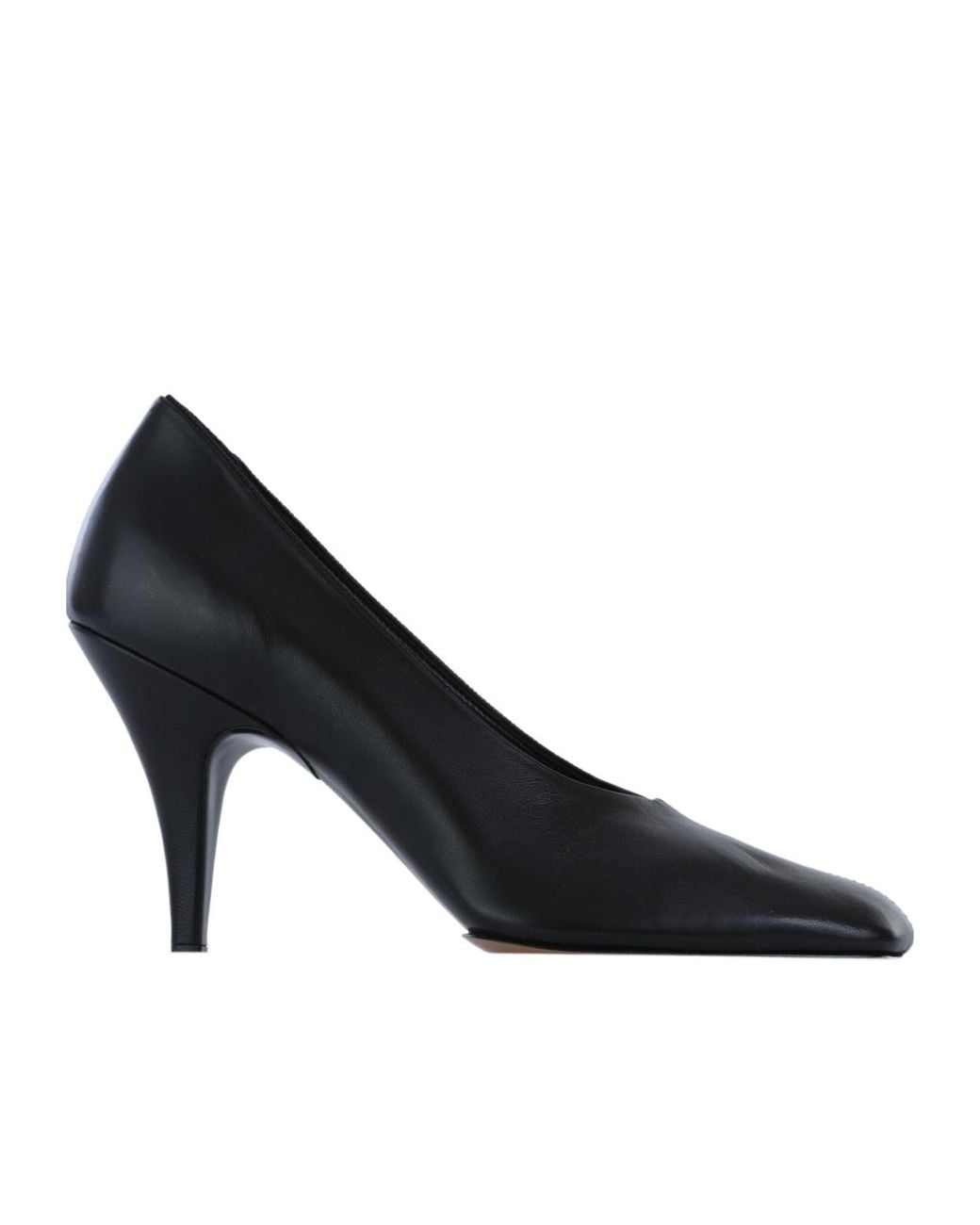 Phoebe Philo Blue Short Square Toe High Heels