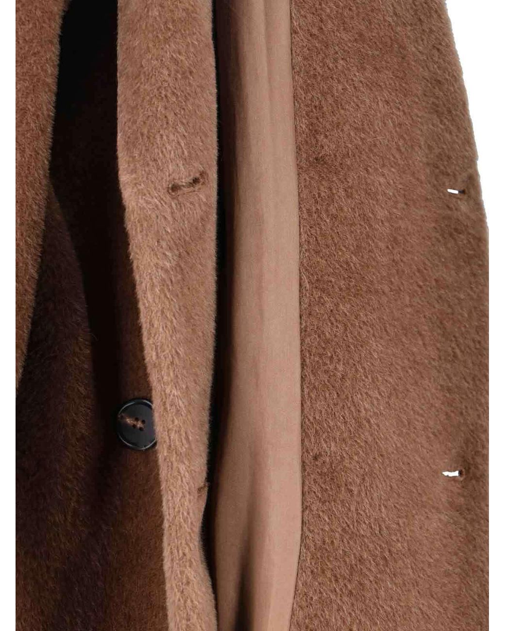Max Mara Brown 'S Roseto Double Breasted Coat