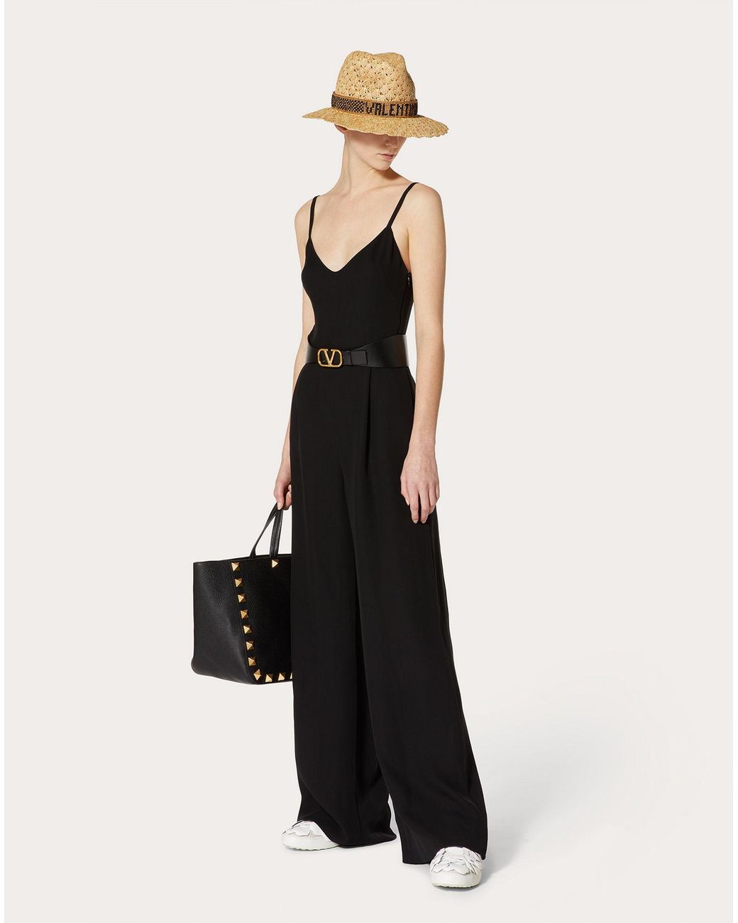 Valentino Black Kaidi Fashion Jumpsuits