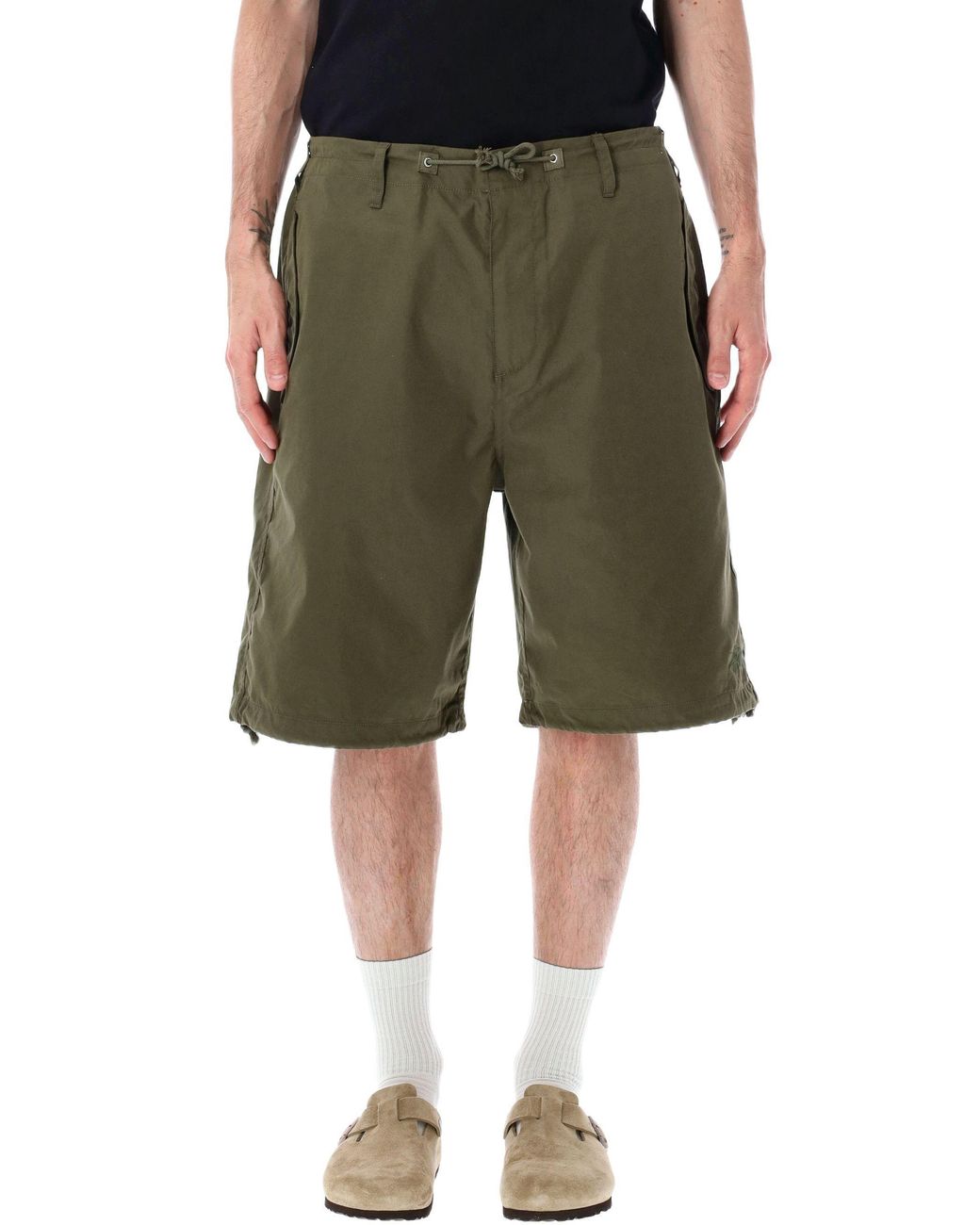 Stussy Green Belt Loop Shorts for men