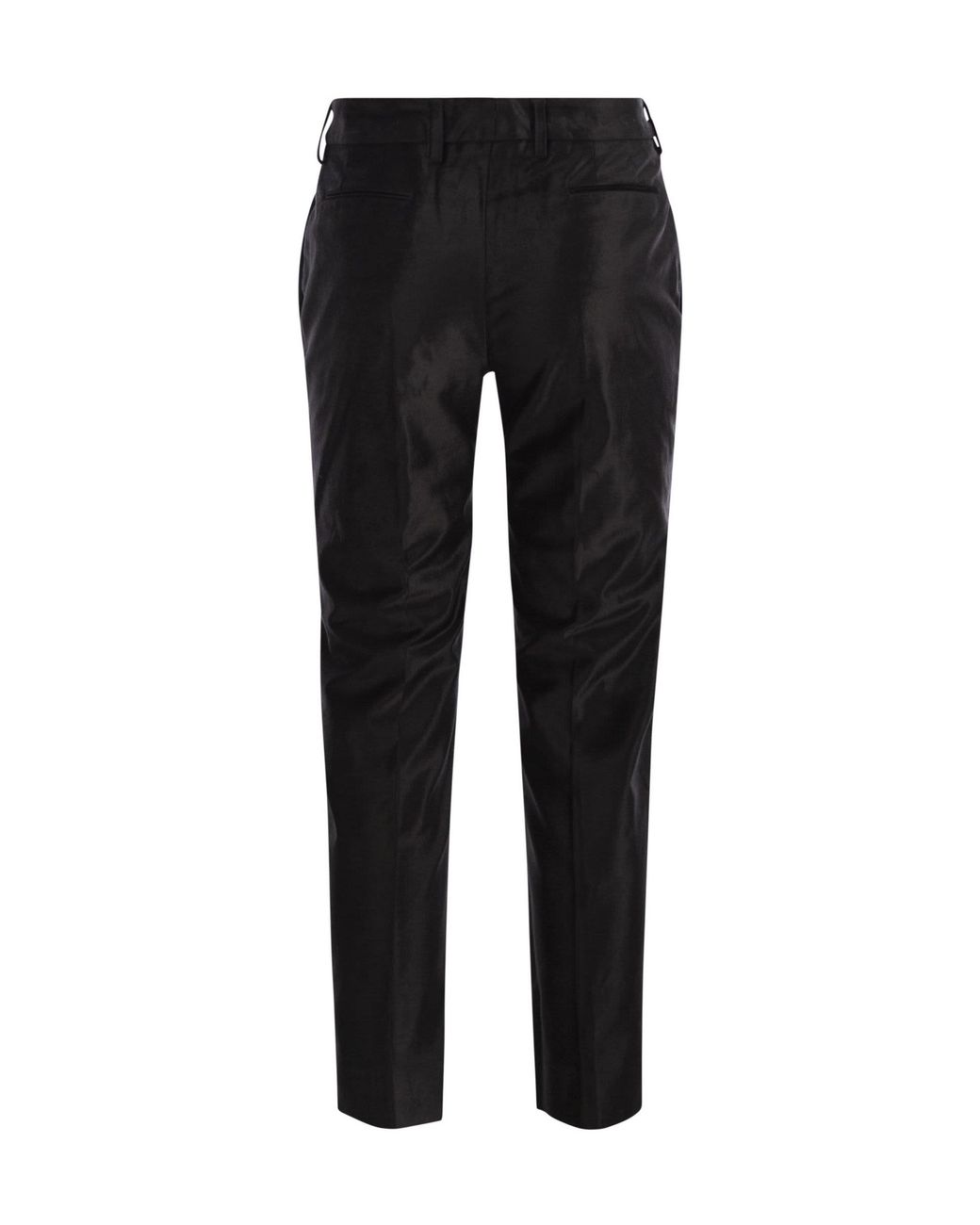 Pt Pantaloni Black Pt Torino New York Velvet Pants