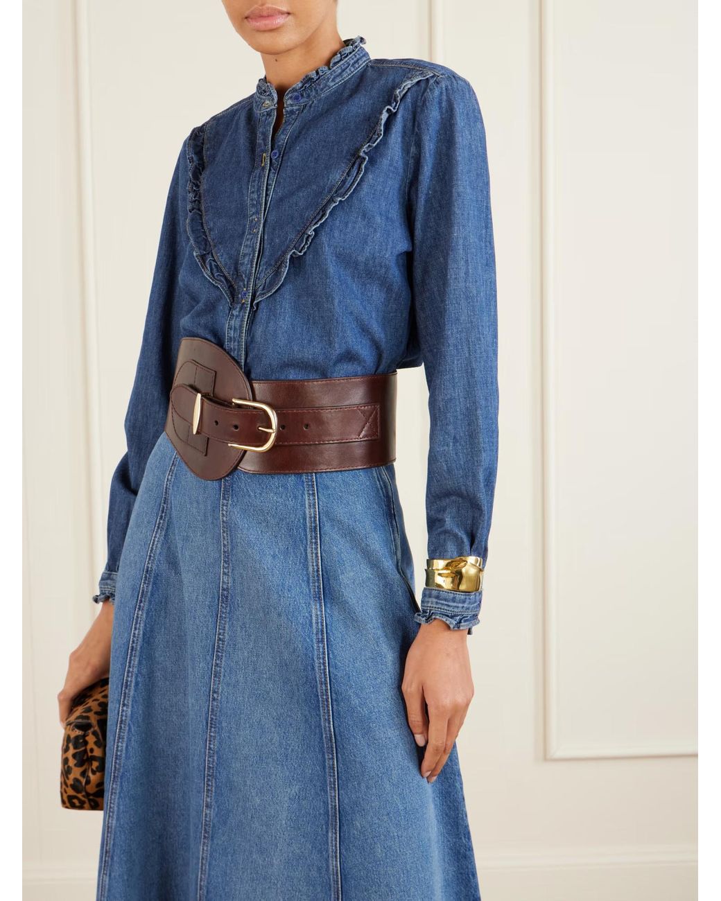 Zimmermann Brown Helix Belt