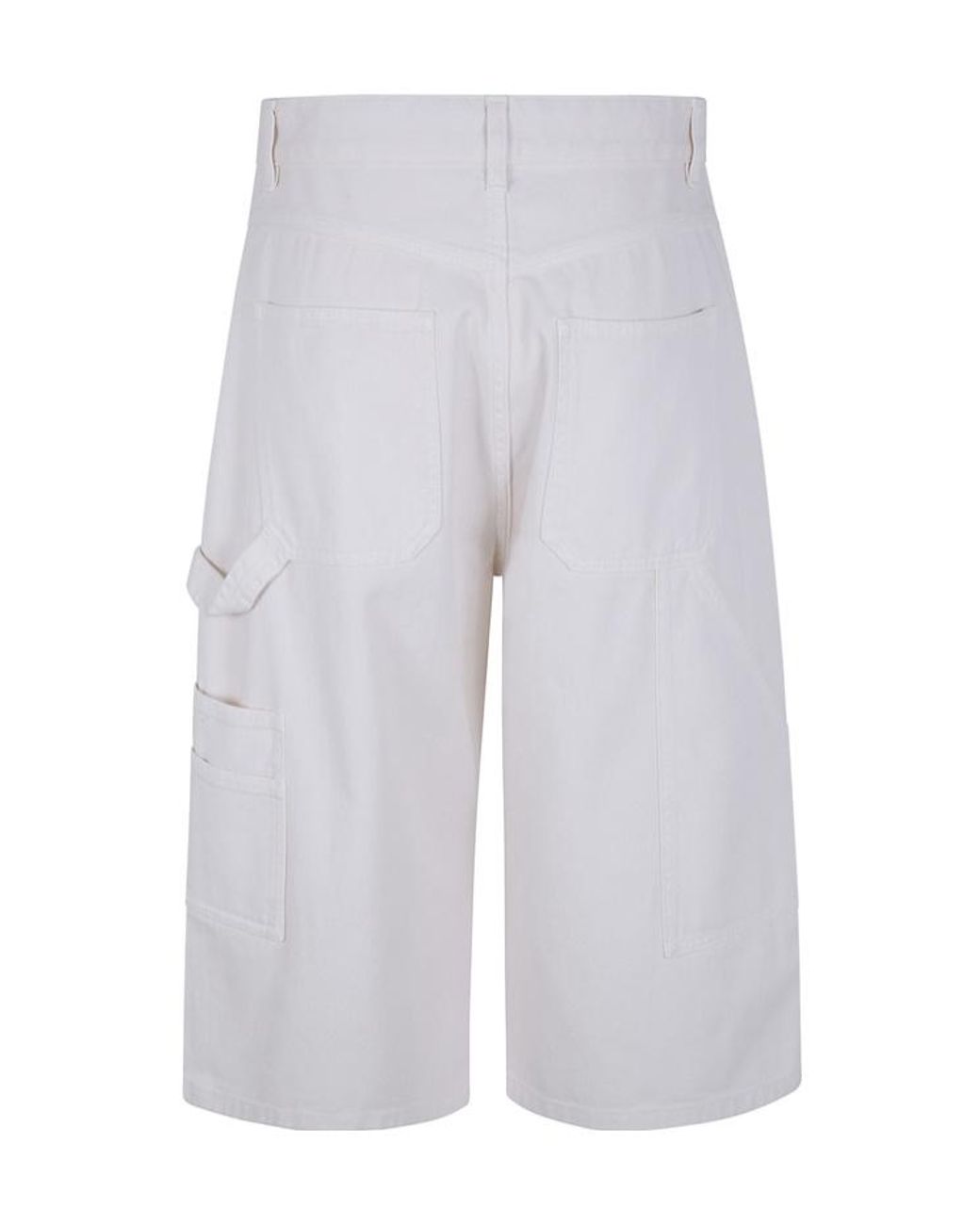 Phoebe Philo White Carpenter Shorts