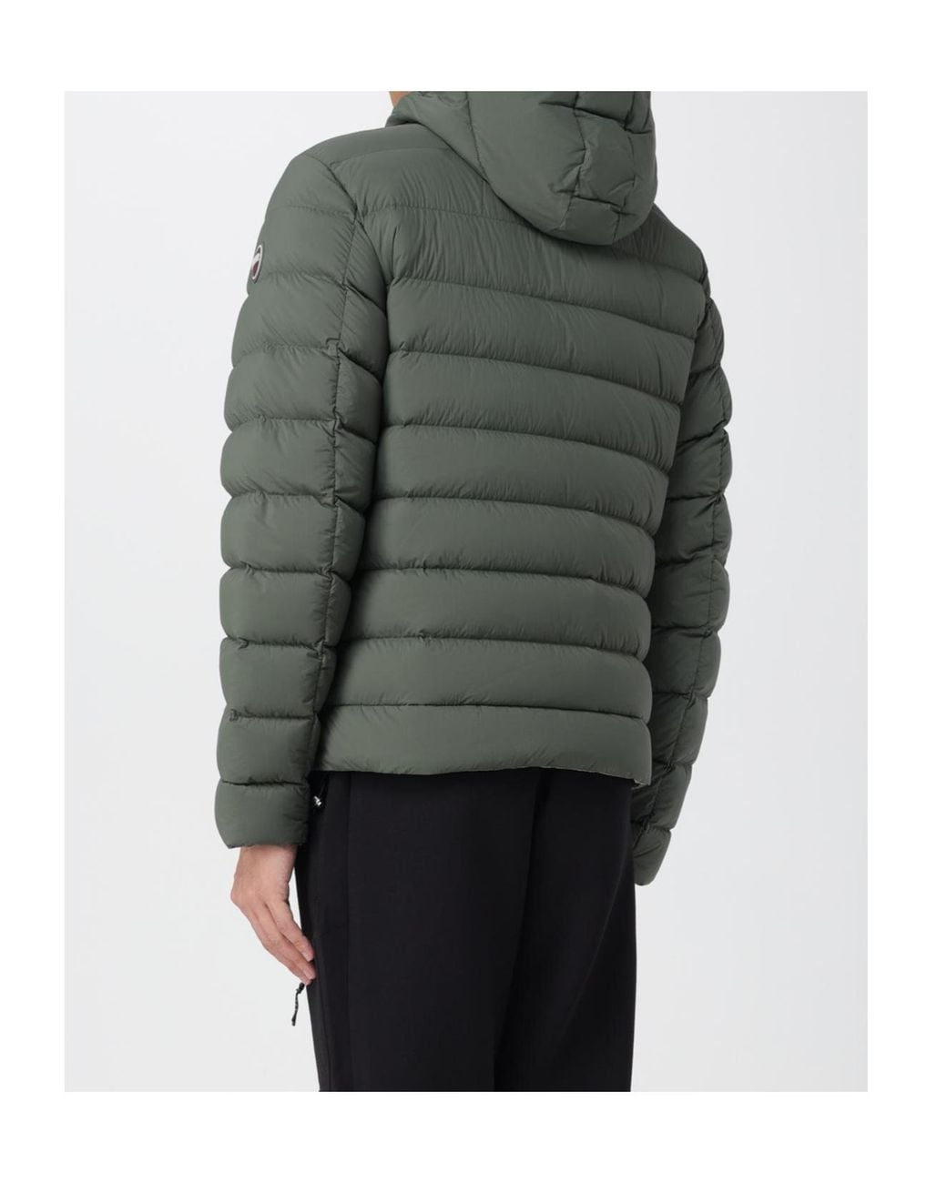 Colmar Gray Originals Detachable Hood Down Jacket for men