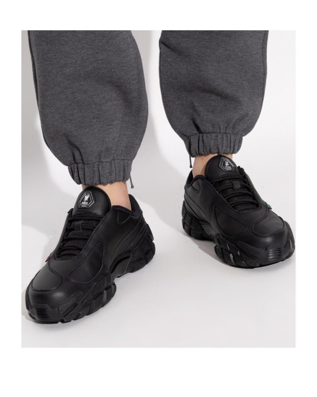 PUMA Black X Skepta Skope Lace-Up Sneakers