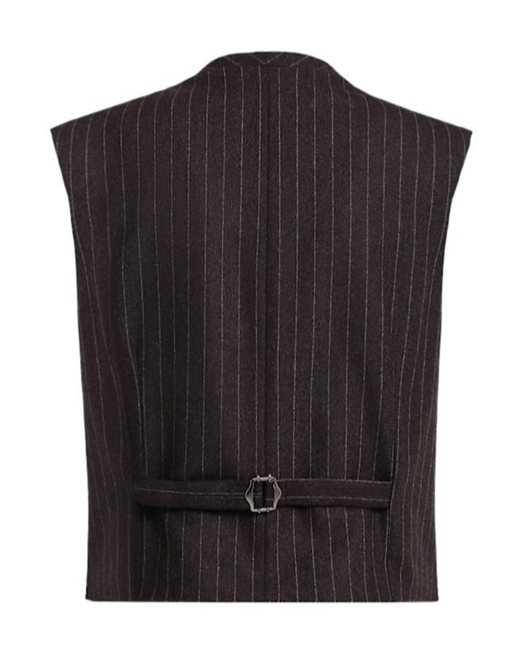 Blazé Milano Black Feral Wool Cashmere Vest