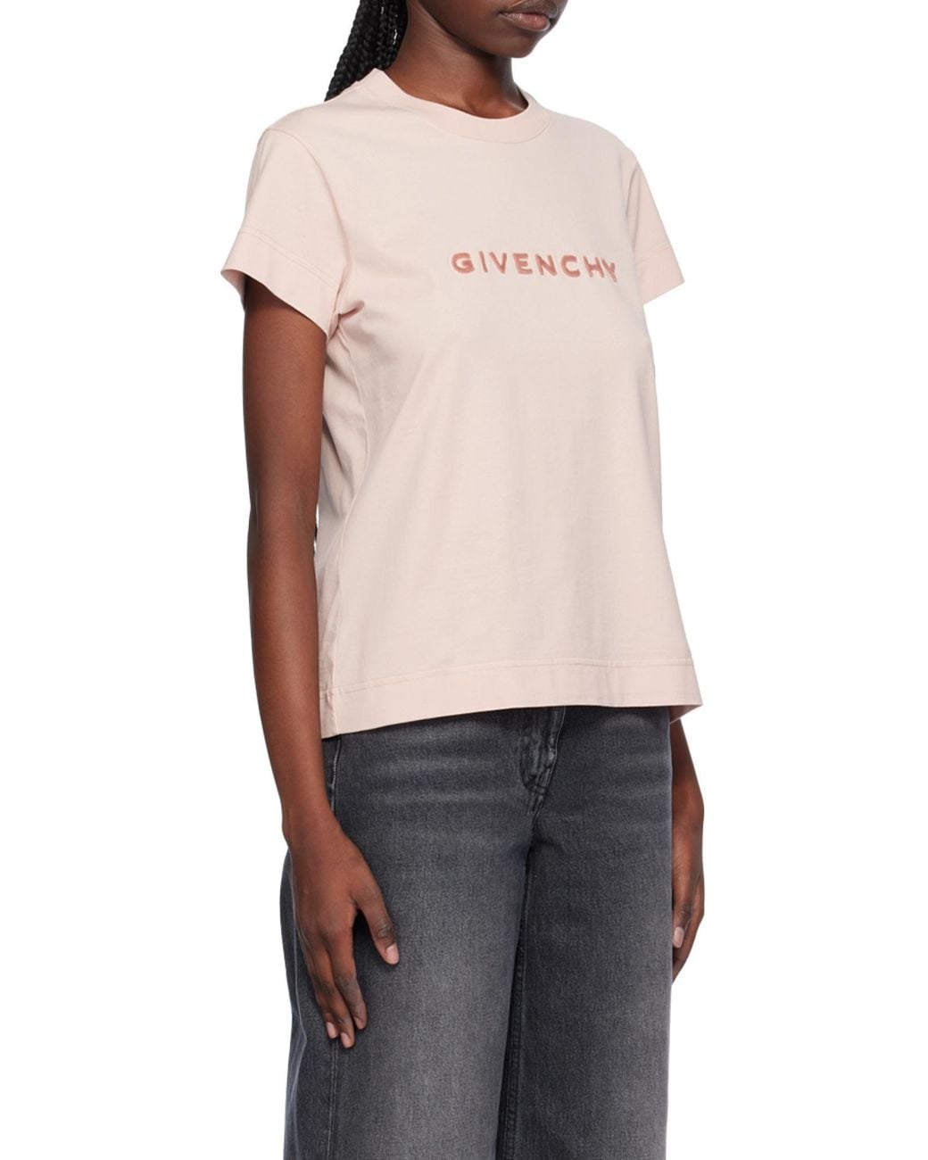 Givenchy Pink 4G Slim Fit T-Shirt