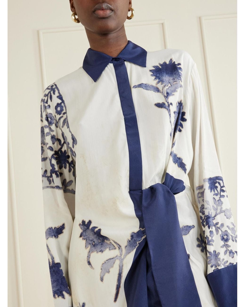 Sir Blue Phillipa Printed Georgette Shirt