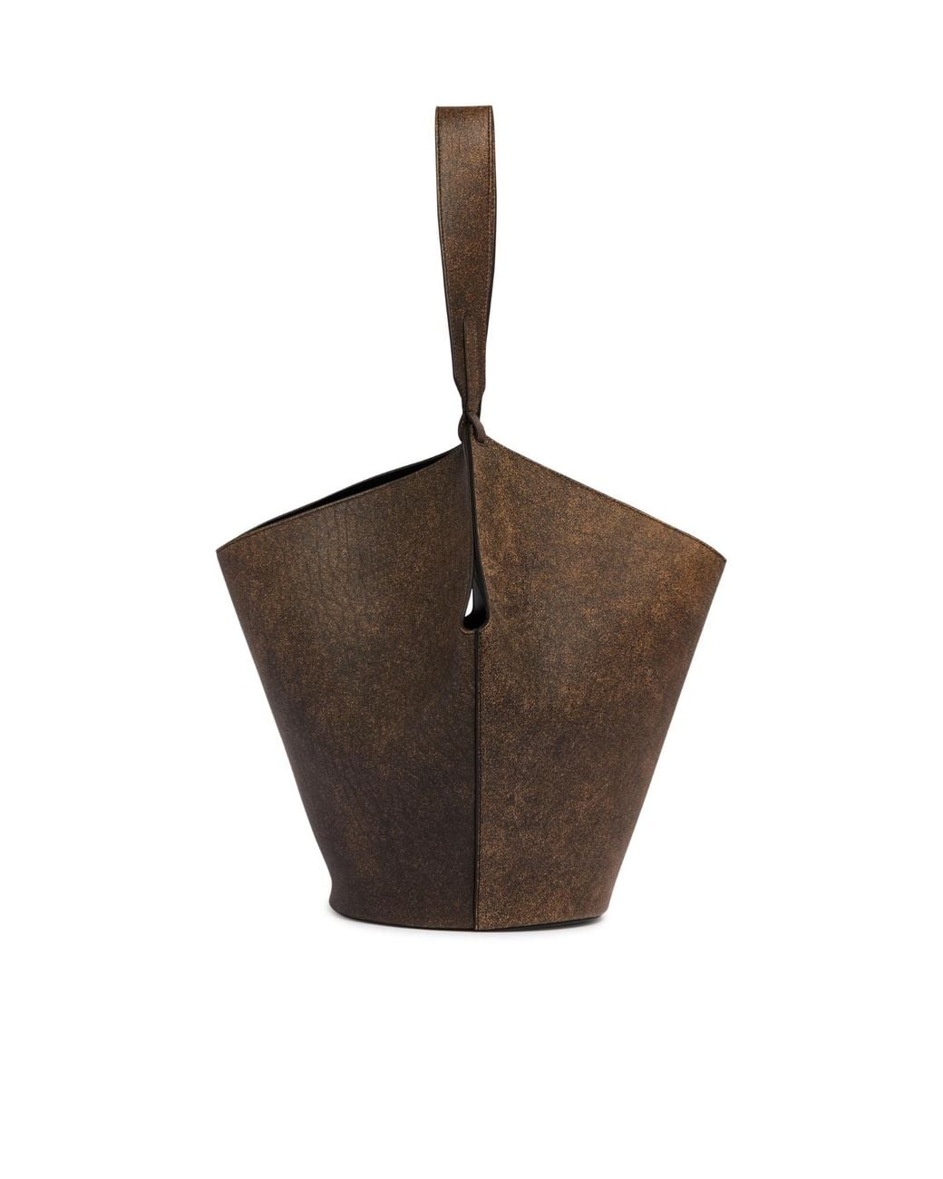 Khaite Brown Lotus Tote Bag