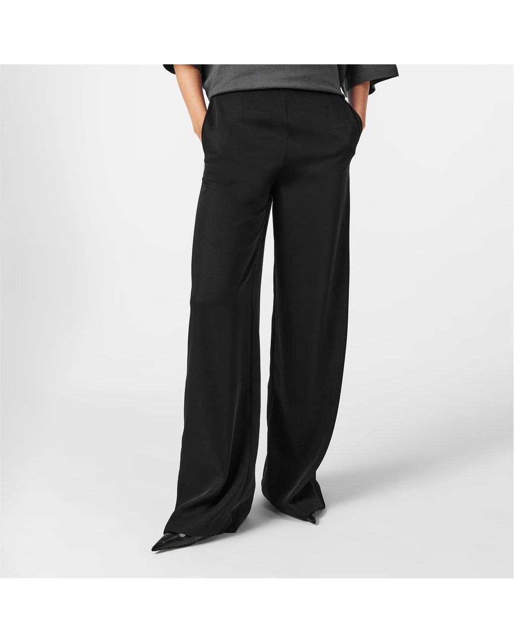 Balenciaga Black Straight Trousers