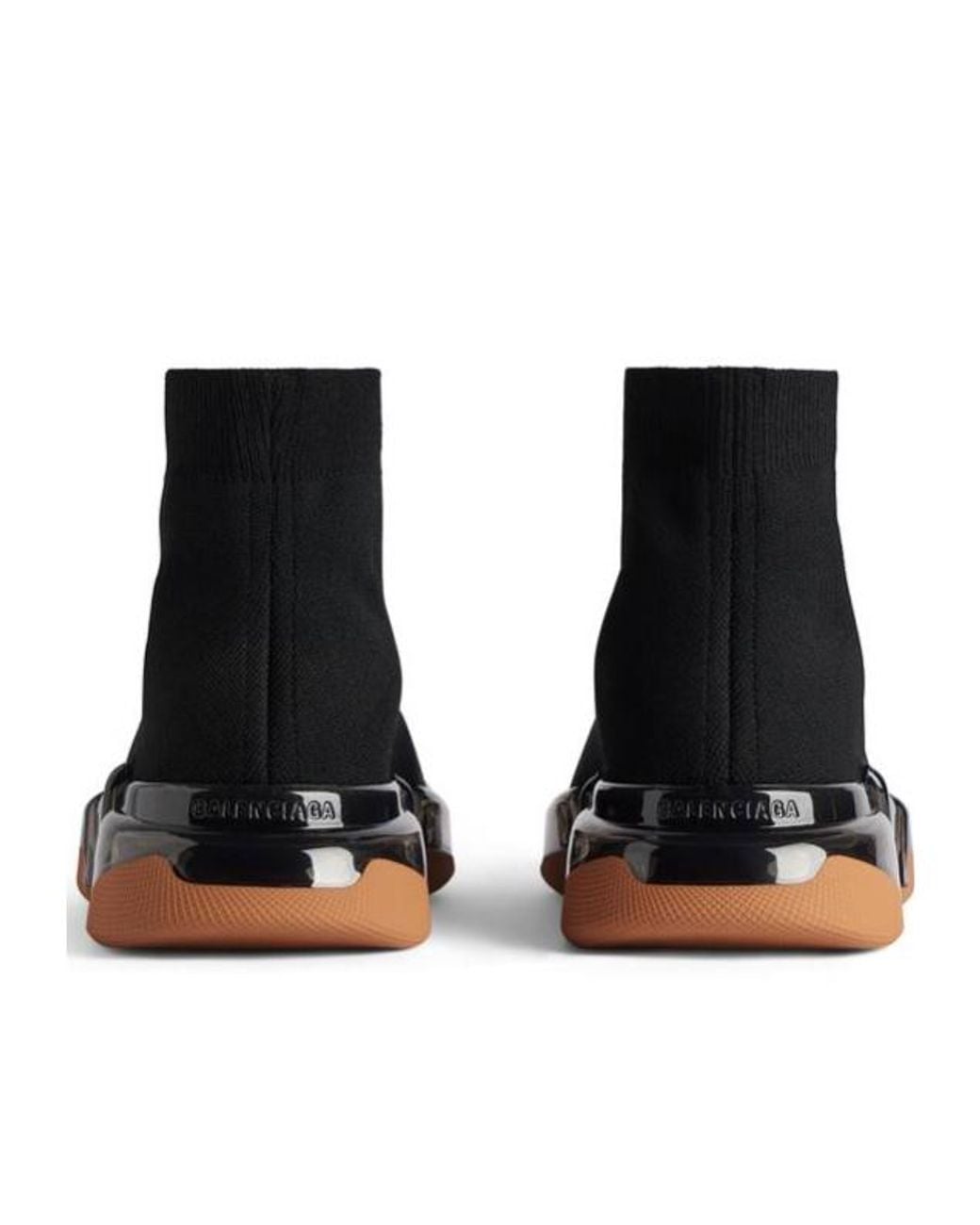 Balenciaga Black Sock High-Top Sneakers for men
