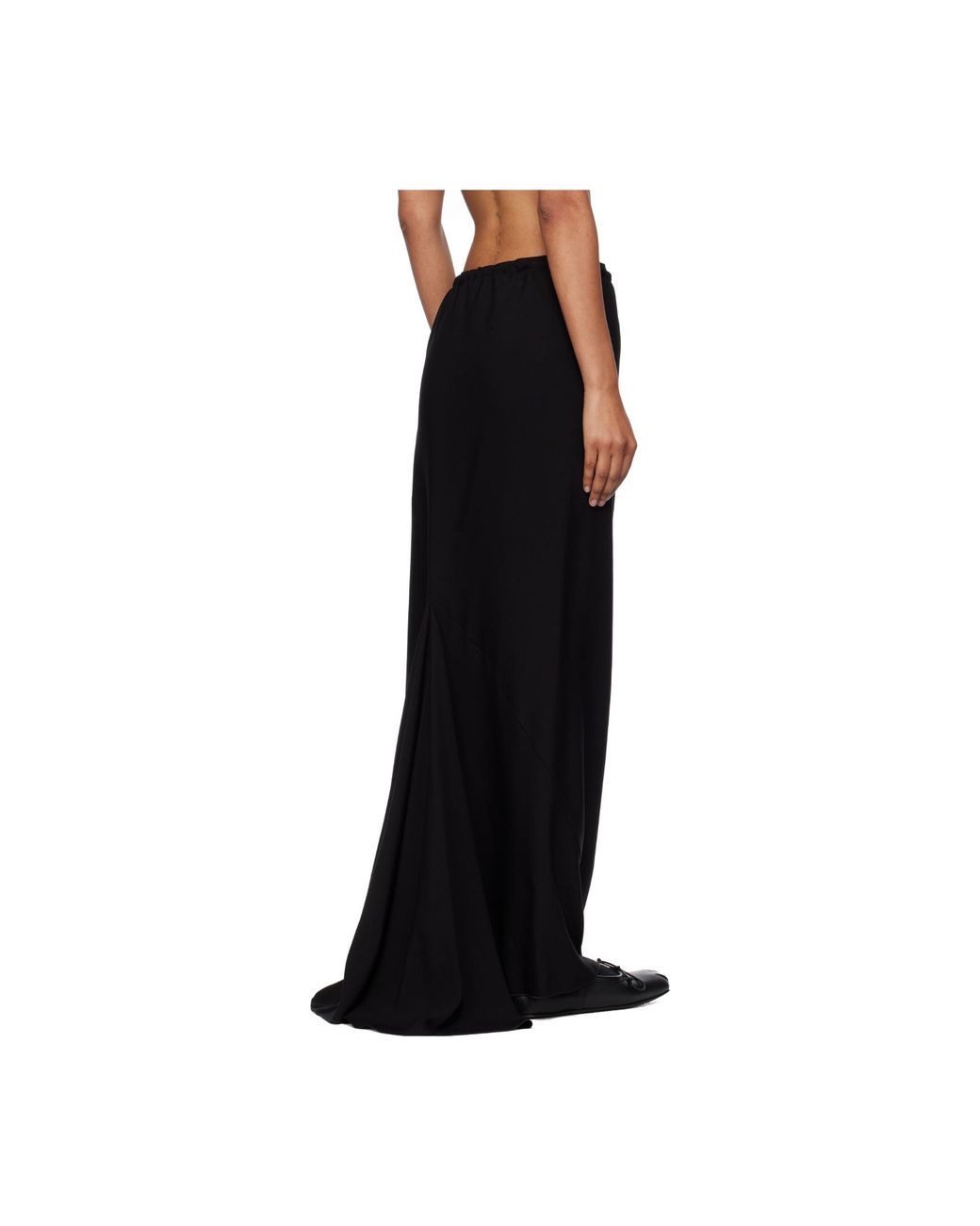 Ann Demeulemeester Black Sheila Maxi Skirt