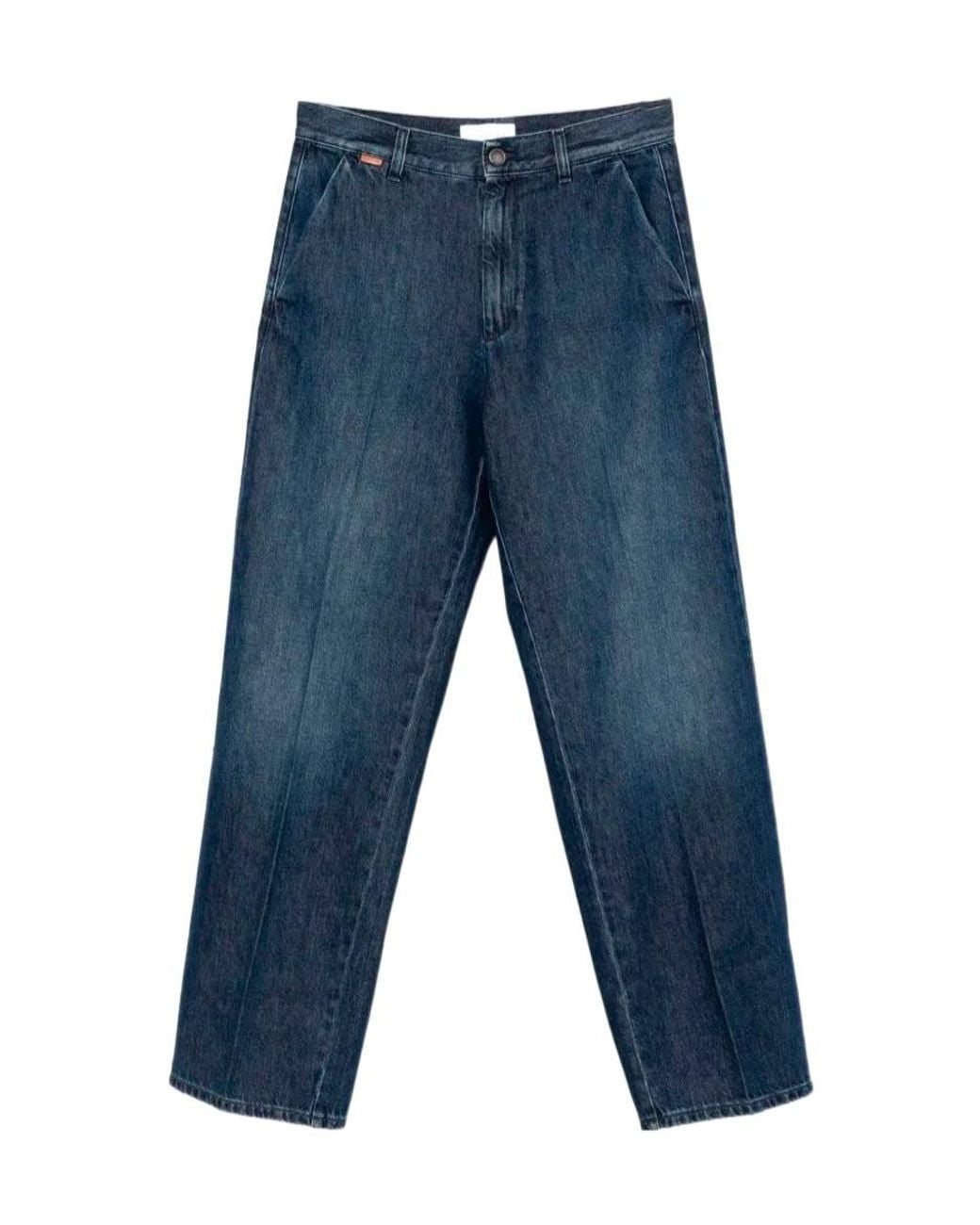 Lardini Blue Straight-Leg Jeans for men