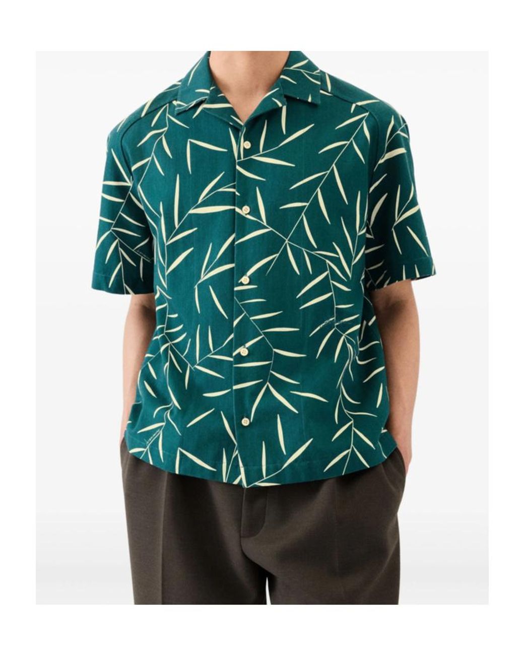 Jacquemus Green La Chemise Fonccio' Shirt for men