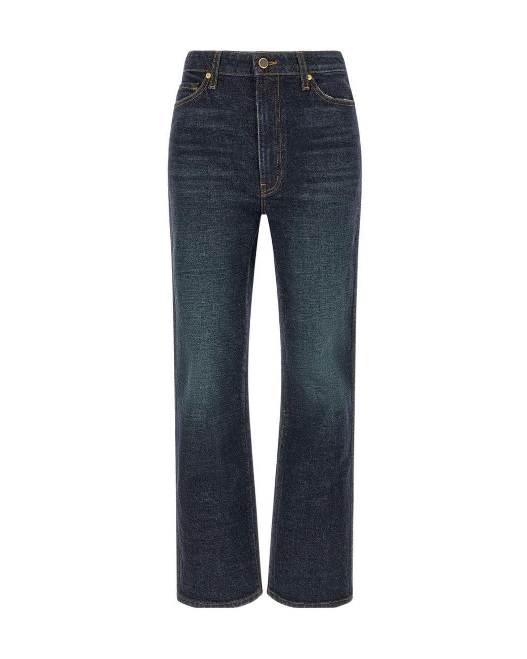Khaite Blue Abigail Stretch Jeans