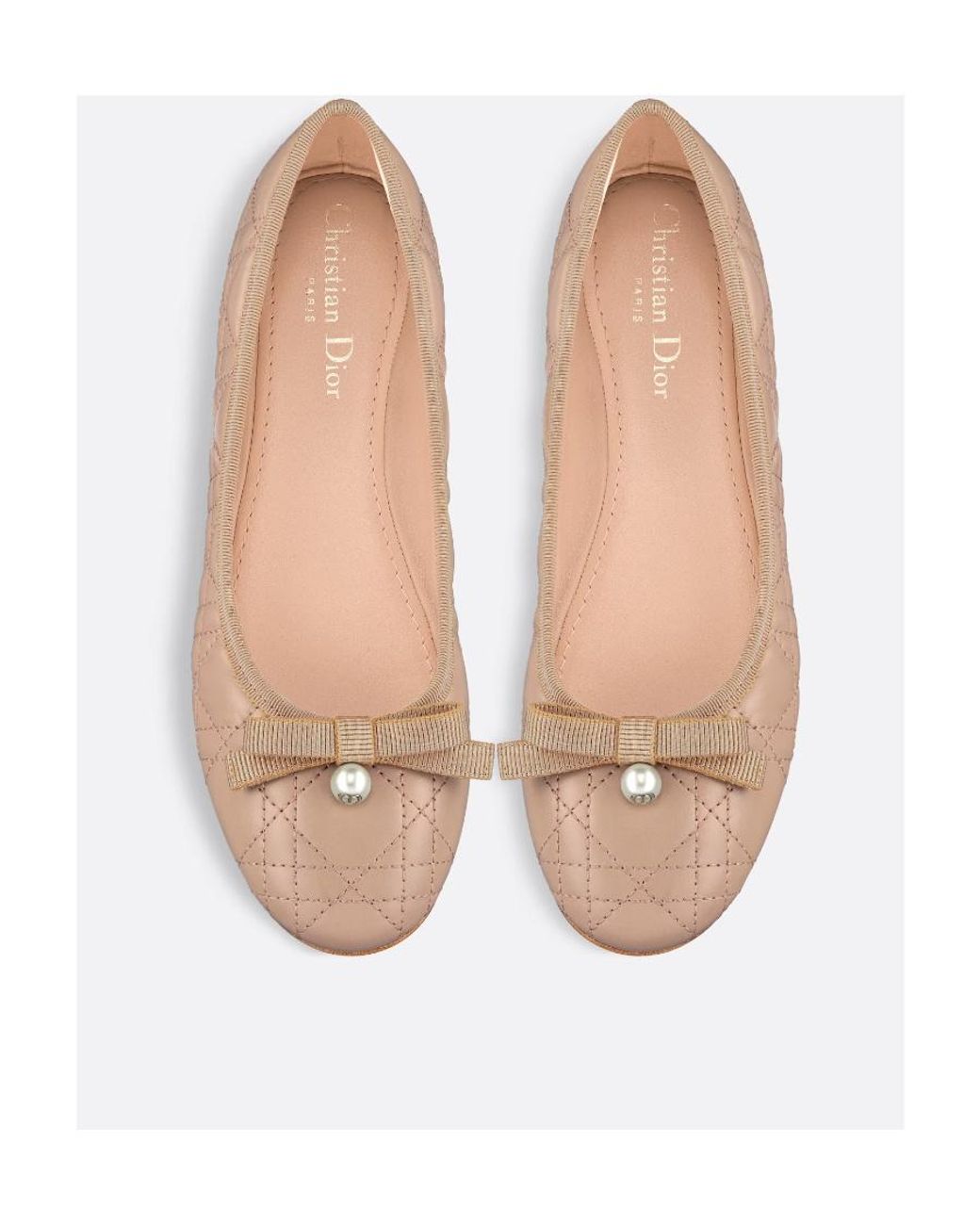 Dior Natural Ballet Flat