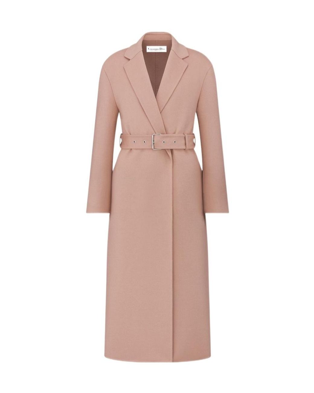 Dior Pink Coat With Belt