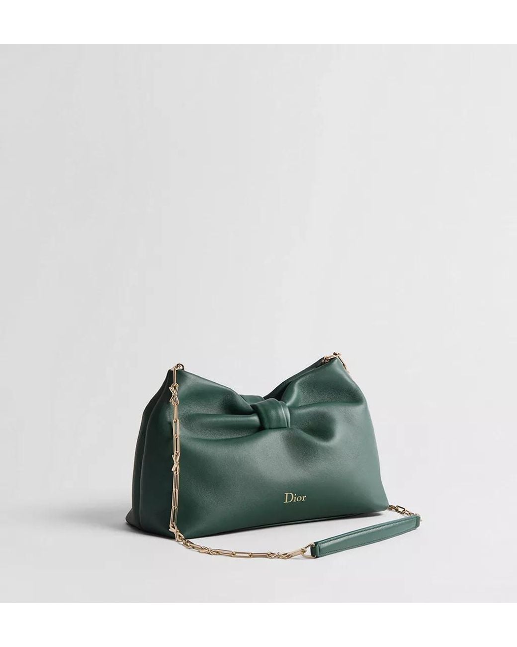 Dior Green Small Bow Bag
