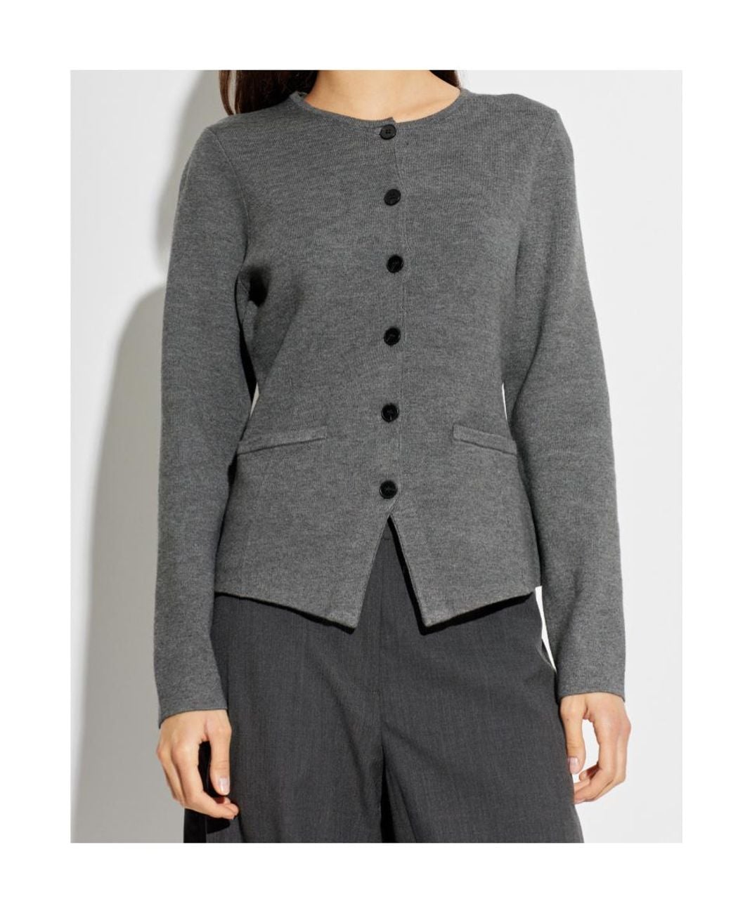Samsøe & Samsøe Gray Samsøe Samsøe Salula Buttoned Cardigan