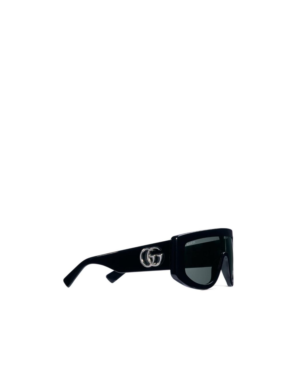 Gucci Black Eyewear Rectangular Frame Sunglasses