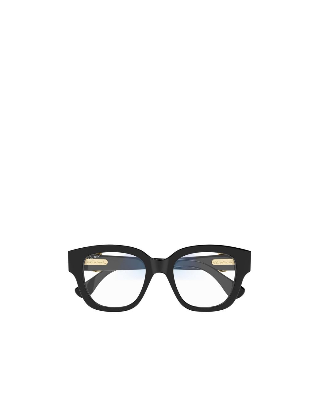 Cartier White Square Frame Sunglasses